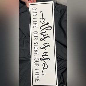 Wall sign